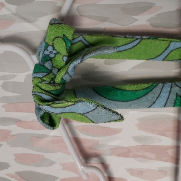 Wild Fable Blue Swirl French Terry Romper w/Adjustable Halter & Strap Options S - Picture 5 of 11